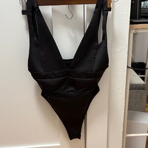Nasty Gal Black Bodysuit